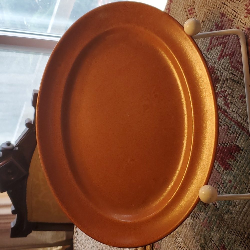Antique Wells Pottery Tray"Vintage"